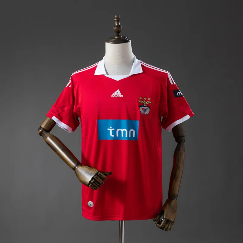 Benfica 2009/10 Home Soccer Jersey Retro
