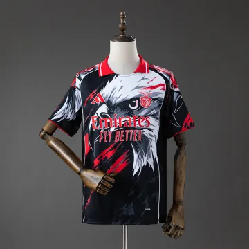 Camisola águia negra branca Benfica 2026/27
