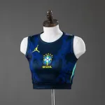 Brazil 2026 Away Women’s Crop Top Style Tank Top