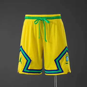 Calções de Basquetebol Brasil 2026 Amarelo