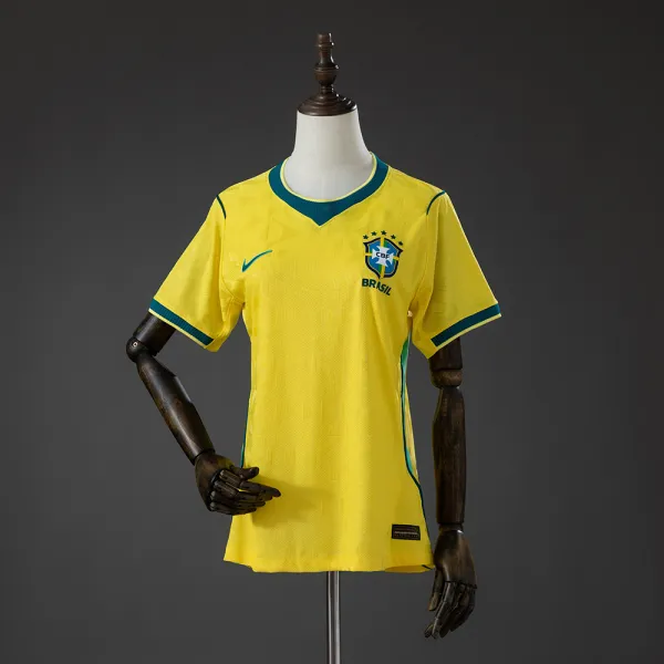 Brazil 2026 Home women's player version jersey - A-Grade Quality Detail View