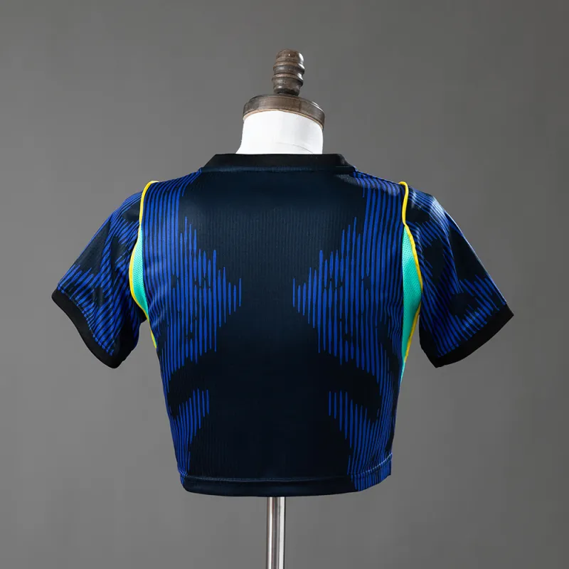 Brazil 2026 Home Women’s Crop Top Style