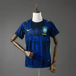 US16.99 - Brazil 2026 Jesus Edition - Blue Jersey