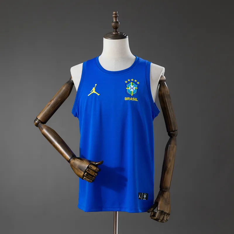 Chaleco de entrenamiento Brasil 2026 Azul