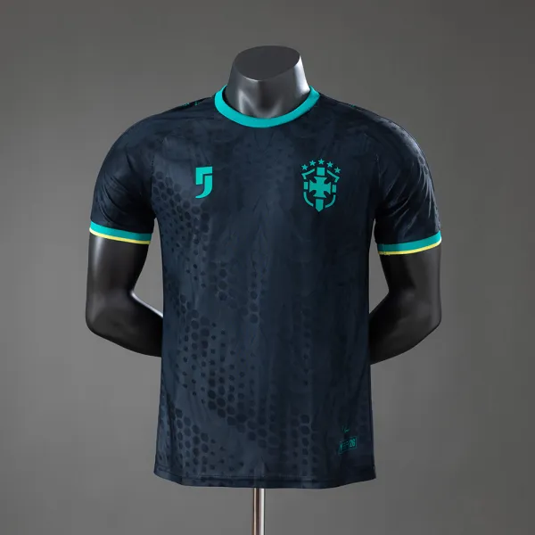 Brazil 2026 player version jersey - A-Grade Quality Detail View