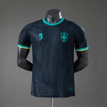 Brazilië 2026 Wereldkampioenschap Voetbal Special Edition - Zwarte spelersversie Jersey