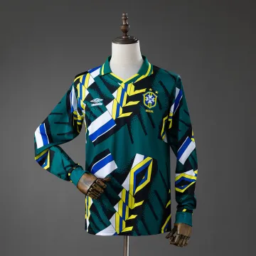 Brazilië 96/97 Retro keeper Lange Mouw Jersey