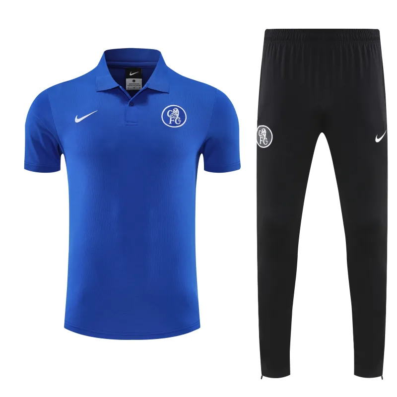 Chelsea 2025/26 POLO Training Suit Blue