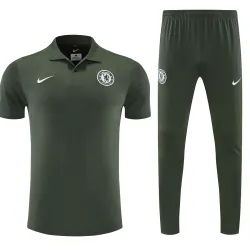 US35.99 - Traje de entrenamiento Chelsea 2025/26 POLO Verde