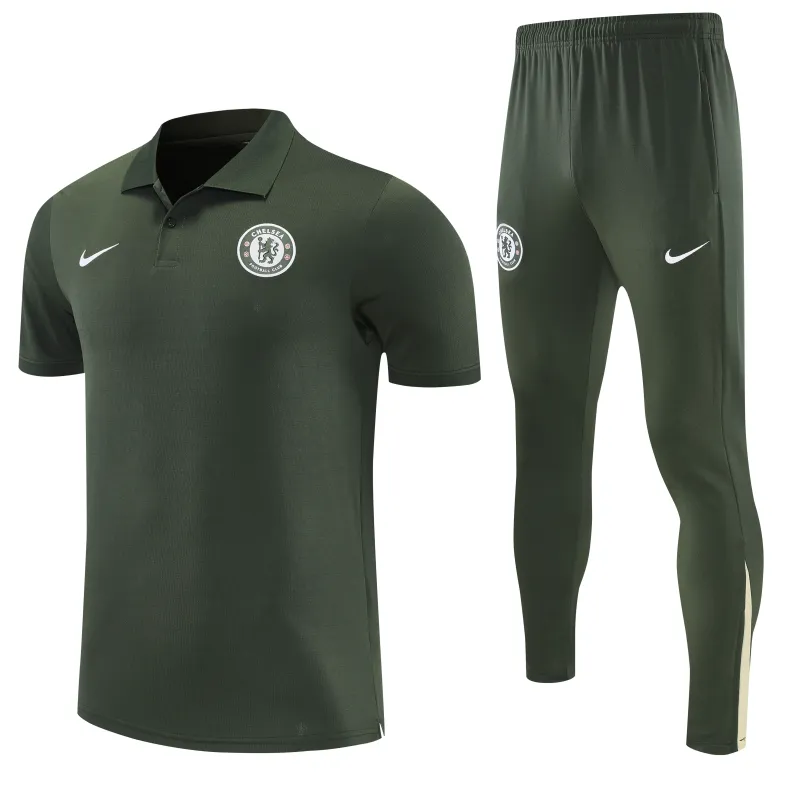 Fato de treino POLO do Chelsea 2025/26, verde
