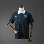 Chelsea 2025/26 POLO Hemd Grau Chelsea 2025/26 Polohemd Grau