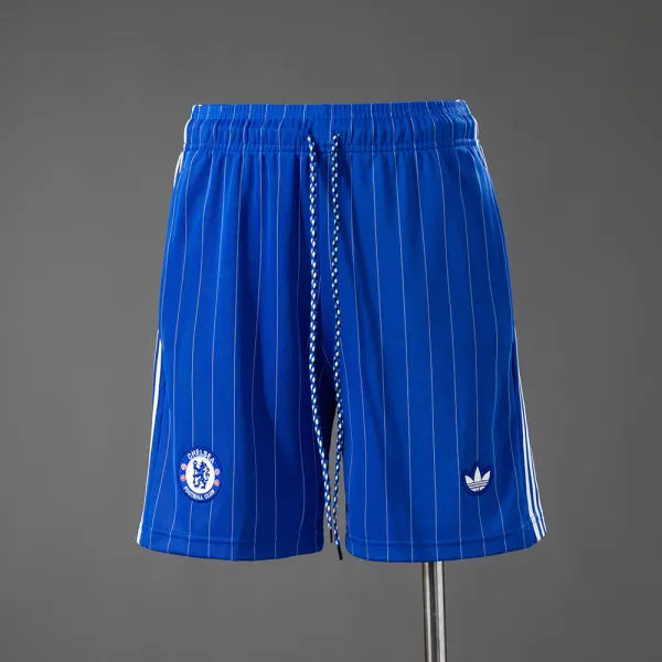 Pantaloncini da calcio Chelsea Terrace Icons - Qualità di livello A Vista in dettaglio