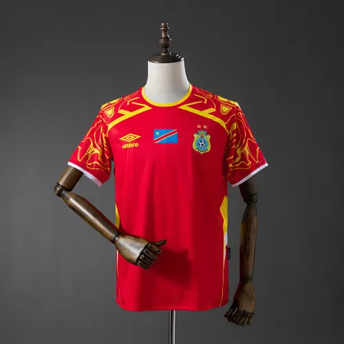 2026 Congo Soccer Jersey Red