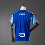 Maillot d'entraînement de football Cruzeiro 2026/27, tous sponsors, bleu