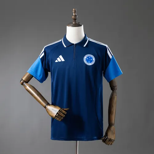 Cruzeiro 2026/27 Training POLO Shirt Blau