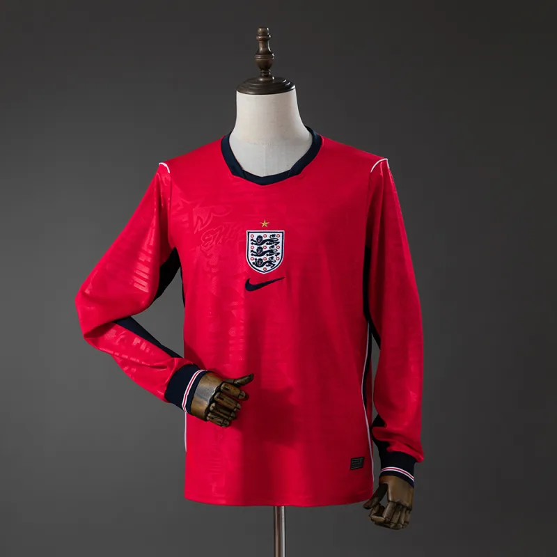 England 2026 Auswärts-Trikot mit langen Ärmeln