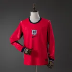 England 2026 Auswärts Langarmtrikot England 2026 Auswärts-Trikot mit langen Ärmeln
