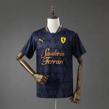 F1 Scuderia Ferrari 2026 Vrijetijdsshirts Zwart