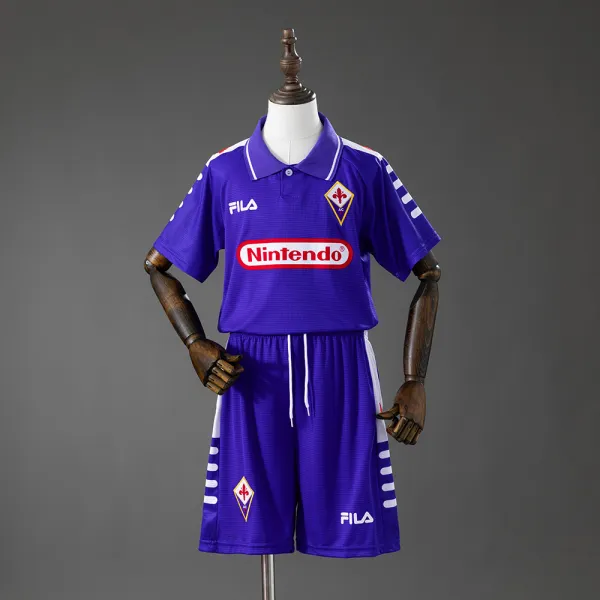 fiorentina 98/99 retro kids jersey - A-Grade Quality Detail View