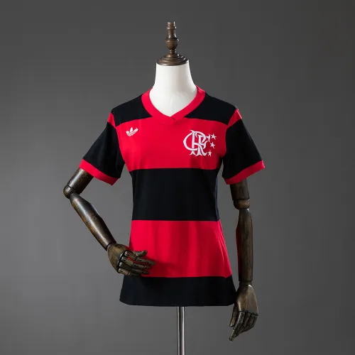 Flamengo 1981 Home Fußball Trikot Retro