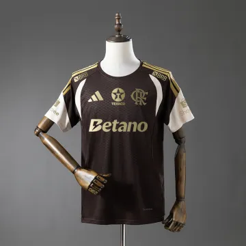 Maglia da calcio da allenamento Flamengo 2026/27 Tutti gli sponsor Marrone