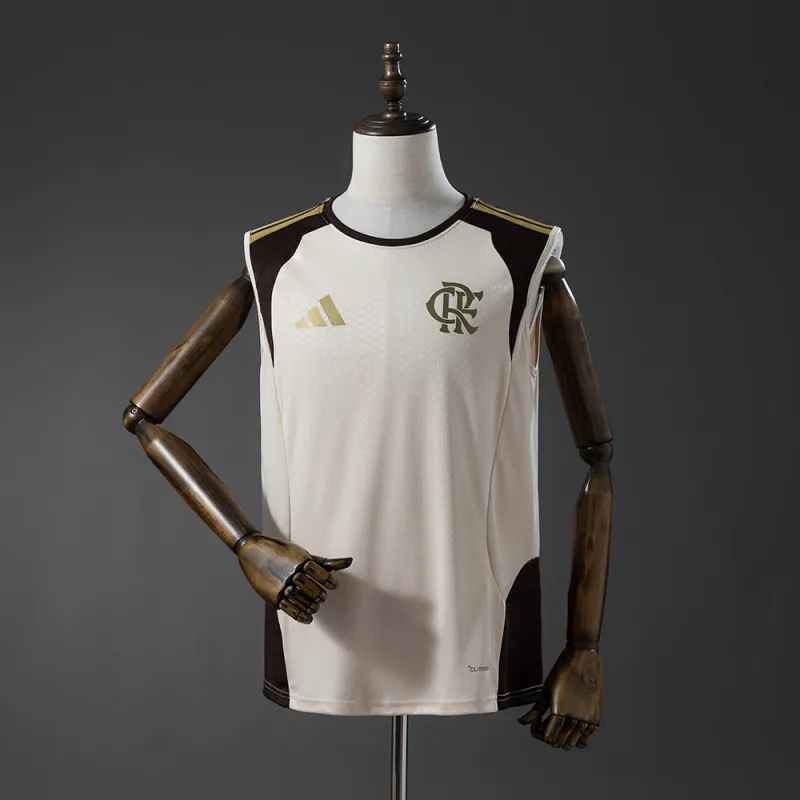 Flamengo 2026/27 Training Sleeveless Jersey Apricot