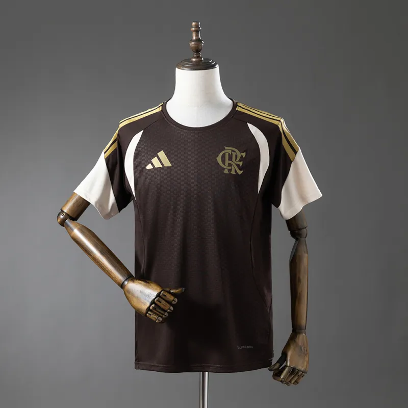 Flamengo 2026/27 Training Soccer Jersey Brown