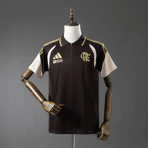 Flamengo 2026/27 Training POLO Shirt Brown