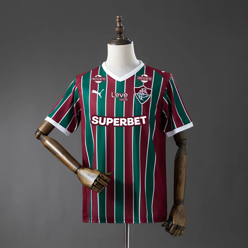 Fluminense 2026/27 Sponsor Home Jersey All Logos