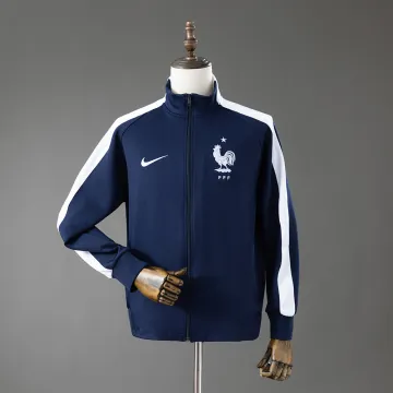 France Les Bleus 2014 Home Retro Jacket Jersey