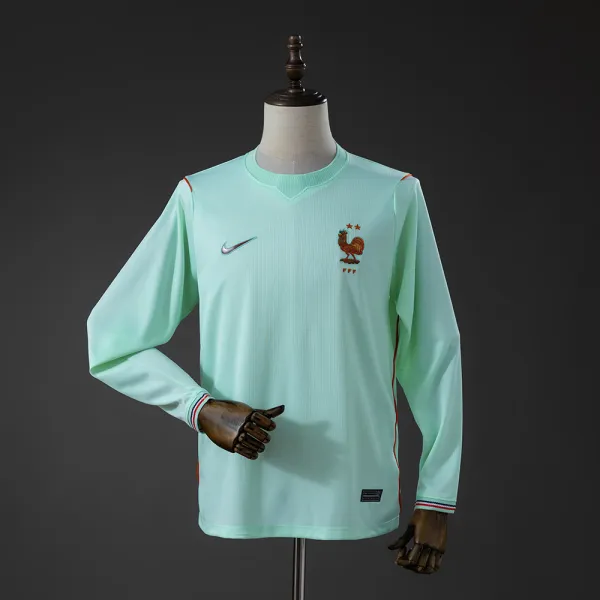 France 2026 Away long sleeve jersey - A-Grade Quality Detail View