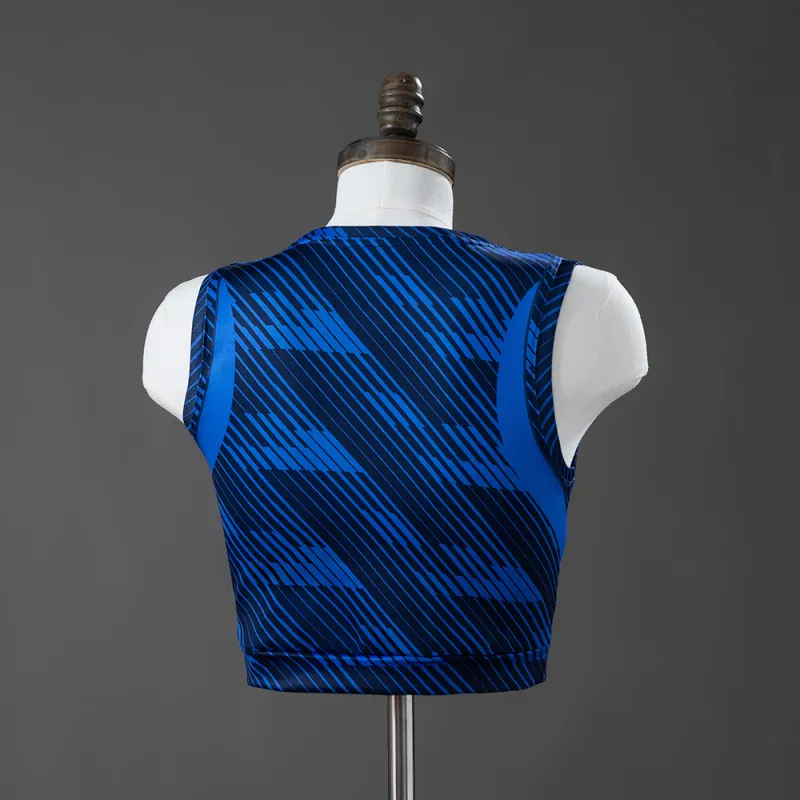 France 2026 Home Women’s Crop Top Style Vest