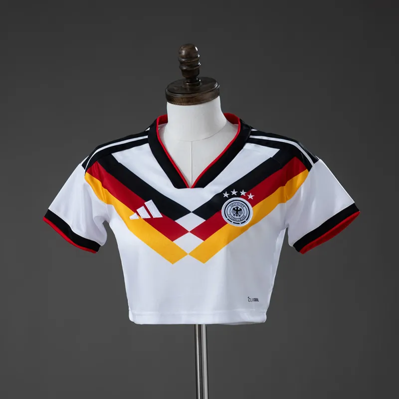 Germany 2026 Home Women’s Crop Top Style Jersey