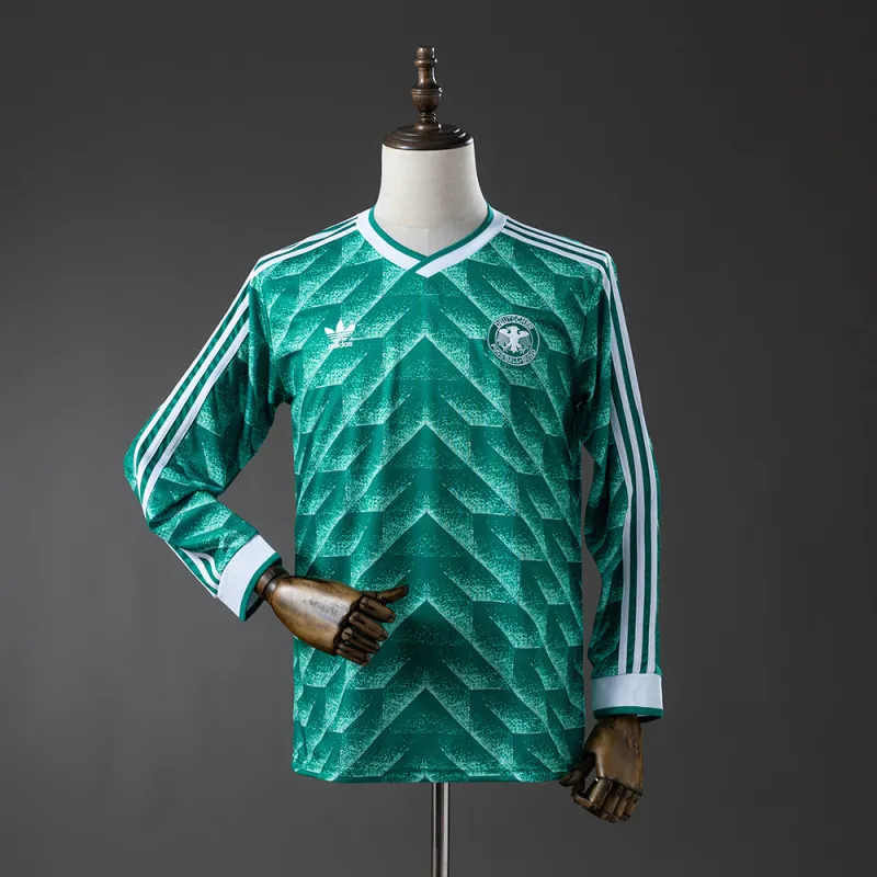 Germany 1990 Away Long Sleeve Jersey Retro