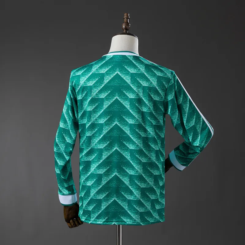 Germany 1990 Away Long Sleeve Jersey Retro