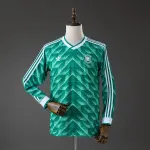 Maglia a maniche lunghe Germania 1990 Away Retro Maglia a maniche lunghe Germania 1990 Away Retro