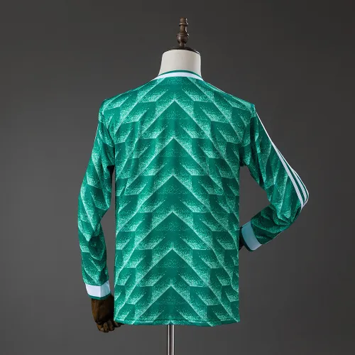 Maglia a maniche lunghe Germania 1990 Away Retro