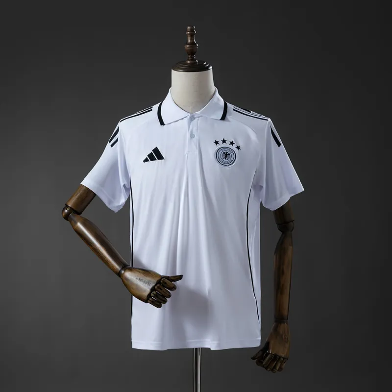 Duitsland 2025 POLO-shirt Wit