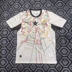 Ghana 2026 World Cup Home Men's soccer jersey, front view with national crest design.