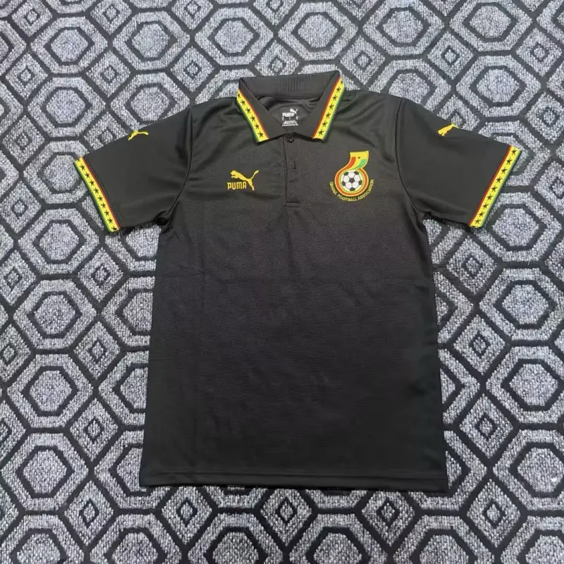 Ghana 2026 World Cup special version black soccer jersey