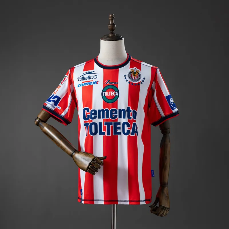 Chivas De Guadalajara 2002/03 Home Retro Jersey