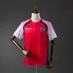 Haiti Third Jersey 2026 World Cup - product photo Haiti Third Jersey 2026 World Cup front view, highlighting crest and Saeta branding.