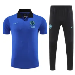 Inter Milan 2025/26 POLO Training Suit Blue - product photo US35.99 - Inter Milan 2025/26 POLO Training Suit Blue