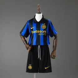 Inter Milan 26/27 Home Kids Kit Jersey - product photo US16.99 - Inter Milan 26/27 Home Kids Kit Jersey