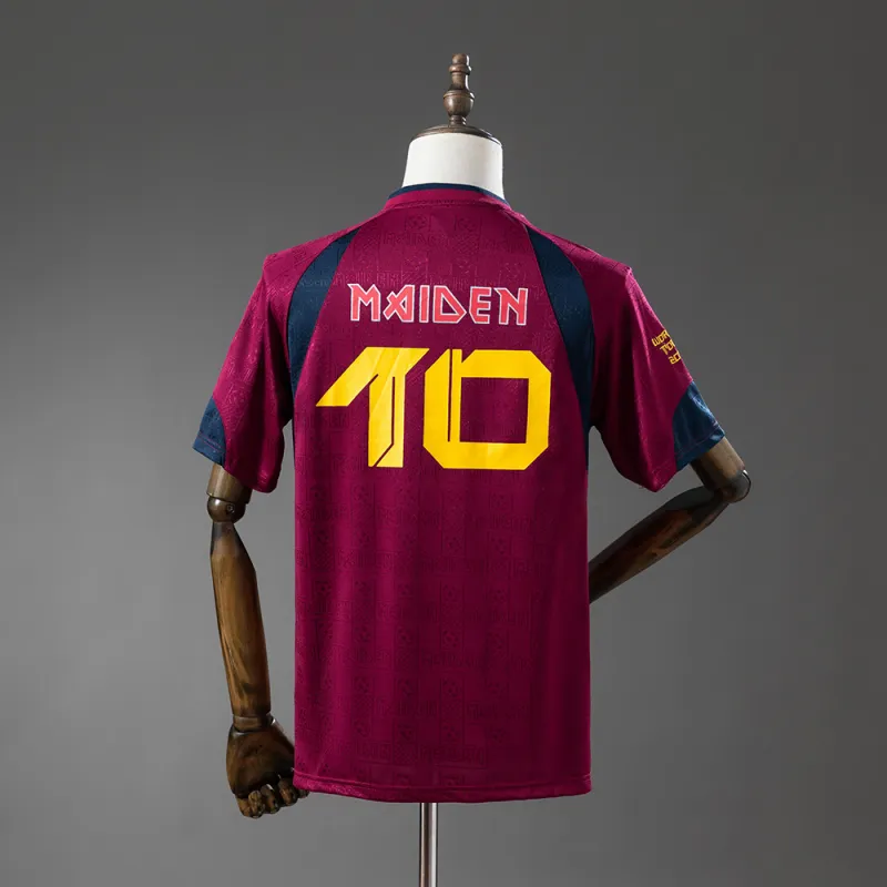 Iron Maiden x West Ham United 2010 Away Retro Jersey