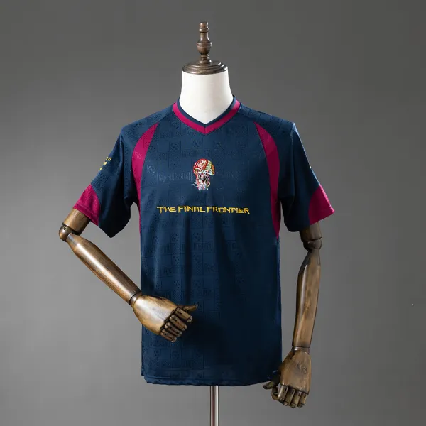 2010 Iron Maiden retro jersey - A-Grade Quality Detail View