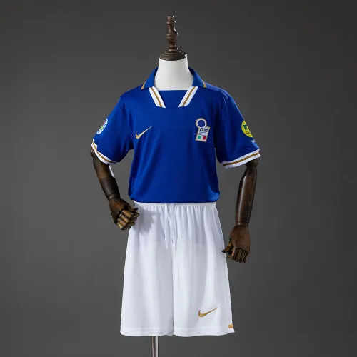 Italie 1996 Home Retro Kids Kit Jersey