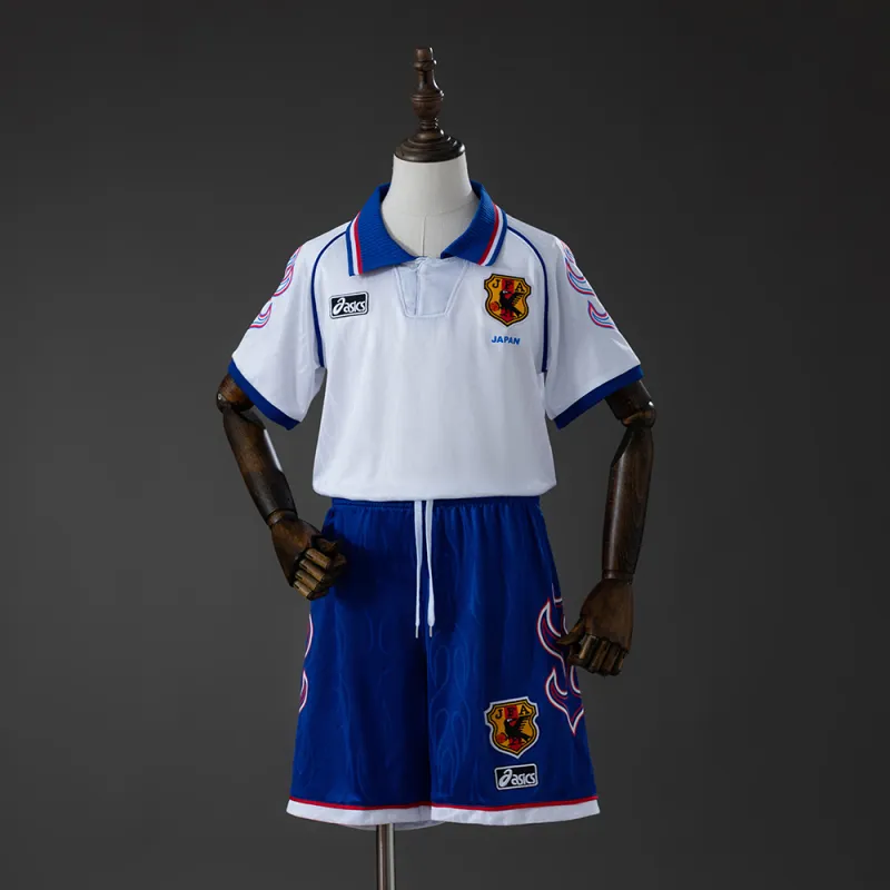 Japan 1998 Away Retro Kids Kit Jersey