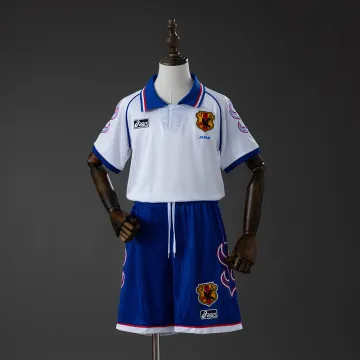 Japão 1998 Away Retro Kids Kit Jersey