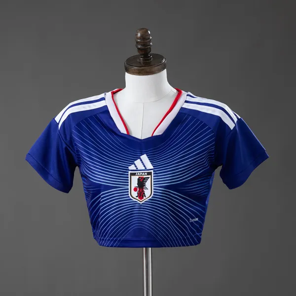 Japan 2026 Home women's crop top jersey - A-Grade Quality Detail View